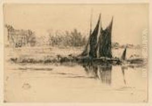 Hurlingham. by James Abbott McNeill Whistler