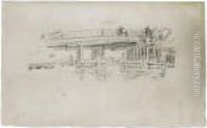 Old Battersea Bridge by James Abbott McNeill Whistler