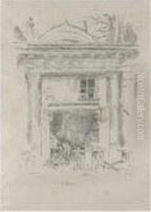 La Frutiere De La Rue De Grenelle by James Abbott McNeill Whistler