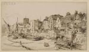 The Adam And Eve, Old Chelsea by James Abbott McNeill Whistler