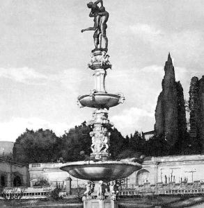 Fountain of Hercules and Antaeus by Niccolo Tribolo