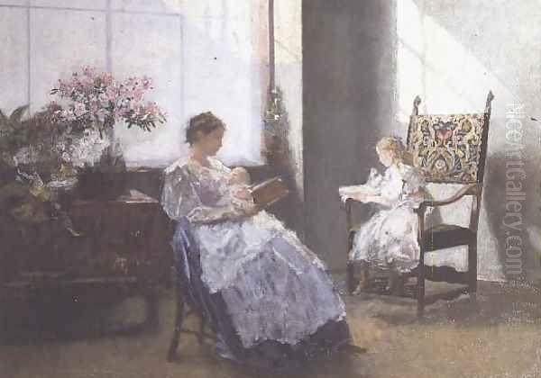 Mrs Masarai and her Daughter, 1896 - view 1
