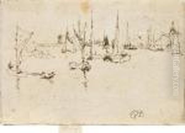 Boats, Dordrecht (kennedy 244) - view 1