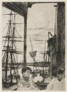Rotherhithe (kennedy 66) by James Abbott McNeill Whistler