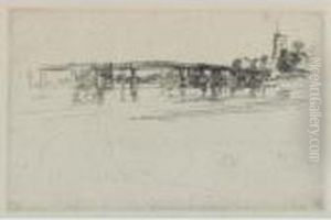 The Little Putney (k. 179) by James Abbott McNeill Whistler