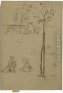 The Young Tree (k. 296) by James Abbott McNeill Whistler