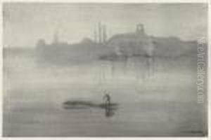 Nocturne (way 5; Levy 10 &amp; 11; Spink, Stratis &amp; Tedeschi 8) by James Abbott McNeill Whistler