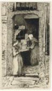 La Marchande De Moutarde, From Twelve Etchings From Nature (kennedy 22) by James Abbott McNeill Whistler