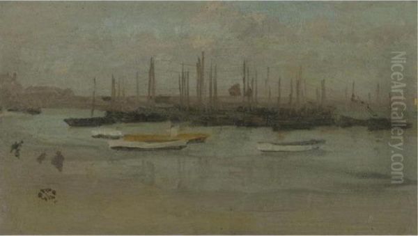 Blue And Opal: Herring Fleet - view 1