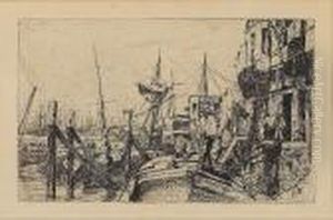 Limehouse (kennedy 40) by James Abbott McNeill Whistler