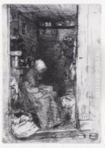 La Vieille Aux Loques, From by James Abbott McNeill Whistler