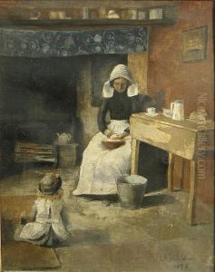 Preparing Supper by James Abbott McNeill Whistler