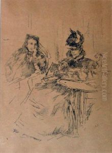 Afternoon Tea by James Abbott McNeill Whistler