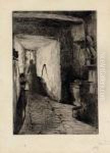 The Kitchen, From Twelve Etchings by James Abbott McNeill Whistler