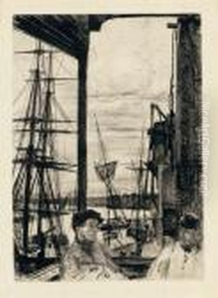 Rotherhithe, From Sixteen Etchings - view 1