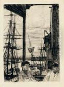 Rotherhithe, From Sixteen Etchings