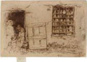 The Village Sweet-shop by James Abbott McNeill Whistler