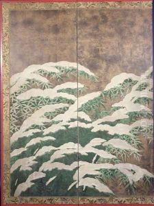 Bamboos under snow 2