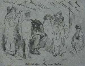 The Title To The French Set (kennedy 25) by James Abbott McNeill Whistler