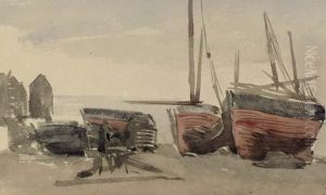 Hastings: Fishing Boats by James Abbott McNeill Whistler