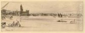 Old Westminister Bridge by James Abbott McNeill Whistler