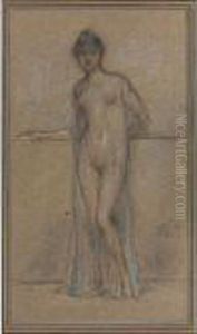 Blue And Violet Ii by James Abbott McNeill Whistler