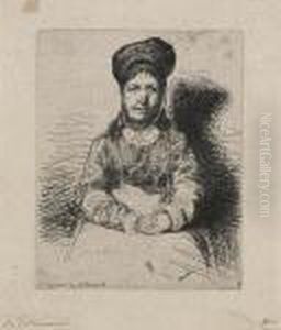 La Retameuse by James Abbott McNeill Whistler