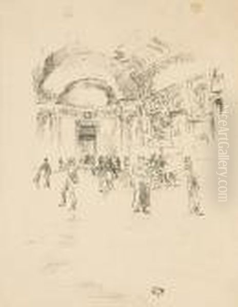 The Long Gallery, Louvre; Savoy Pigeons - view 1
