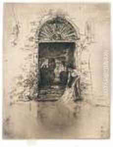 The Dyer (k. 219) by James Abbott McNeill Whistler