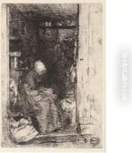La Vielle Aux Loques by James Abbott McNeill Whistler