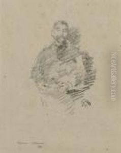 Stephane Mallarme by James Abbott McNeill Whistler