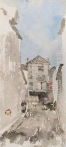 Street Scene by James Abbott McNeill Whistler