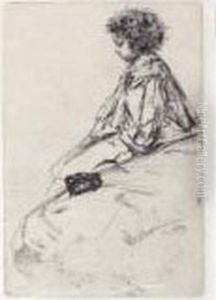 Bibi Lalouette (k. 51) by James Abbott McNeill Whistler
