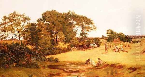Cornfield in Essex, 1875 - view 1