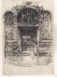 The Doorway (k. 188) by James Abbott McNeill Whistler