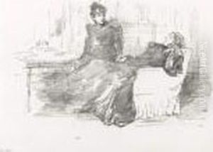 The Sisters (s./t./t. 109) by James Abbott McNeill Whistler