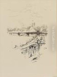 Savoy Pigeons (levy 164) by James Abbott McNeill Whistler