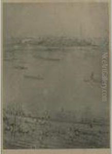 The Thames (spink/stratis/tedeschi 161) by James Abbott McNeill Whistler
