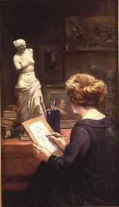 In the Studio by Henri Timmermans