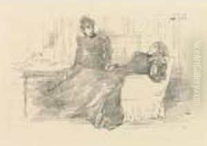 The Sisters (s./s./t. 109) by James Abbott McNeill Whistler