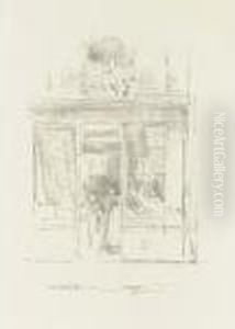 The Laundress: ''la Blanchisseuse De La Place Dauphine'' (s./s./t. 93) by James Abbott McNeill Whistler