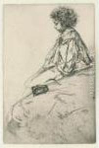 Bibi Lalouette (k. 51) by James Abbott McNeill Whistler