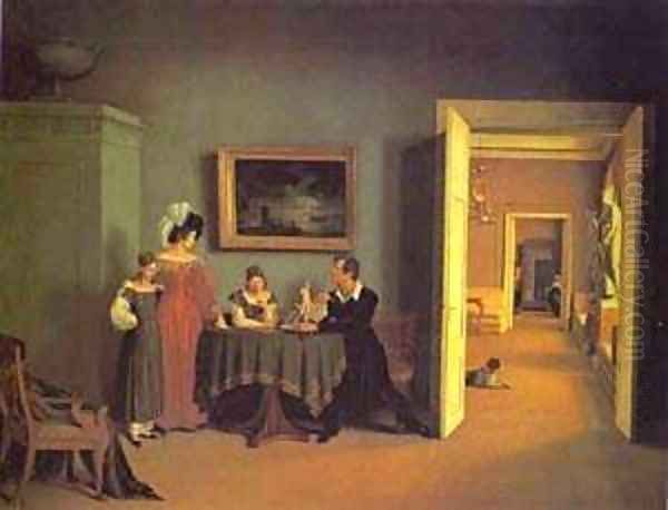 Self Portrait With Family 1830 - view 1