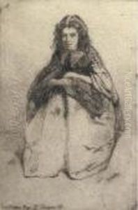 Fumette, From Twelve Etchings From Nature by James Abbott McNeill Whistler