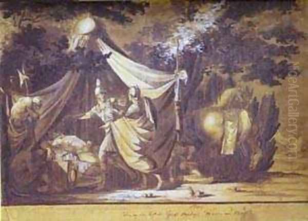 David Refuses To Kill Sleeping Saul 1806 - view 1