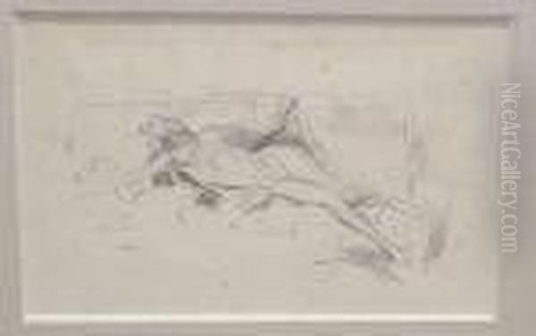 Nude Model, Reclining (w. 47; L. 75; S. 73) - view 1