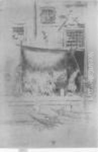 Fruit Stall by James Abbott McNeill Whistler