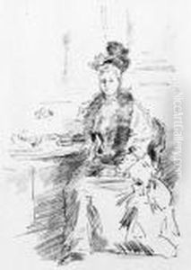La Jolie New Yorkaise by James Abbott McNeill Whistler