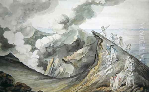 The Ascent of Vesuvius, 1785-91 - view 1