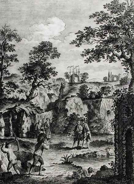 Frontispiece for Grotesque Architecture, or Rural Amusement, by William Wrighte, published 1768 - view 1